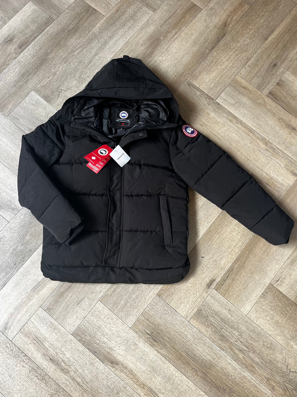Canada Goose MacMillan winterjas – zwart